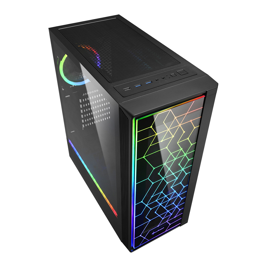 Kućište SHARKOON RGB LIT 100-1