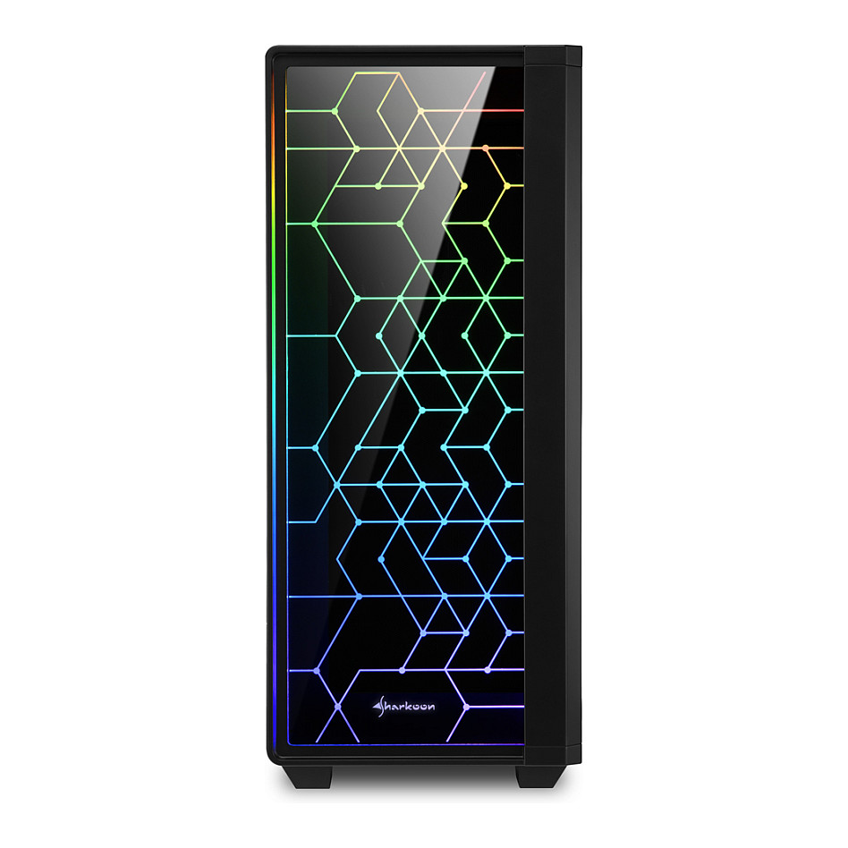 Kućište SHARKOON RGB LIT 100-2