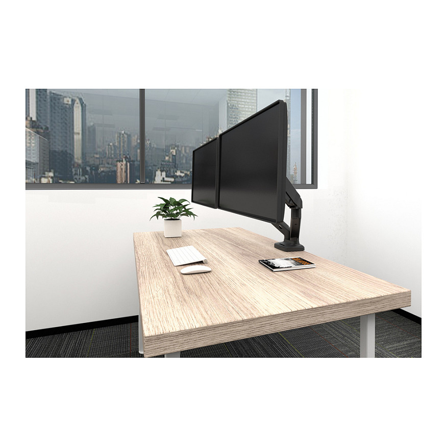 Stalak za stol Equip (za 2 monitora 17"-32", 360° rotacija)-4