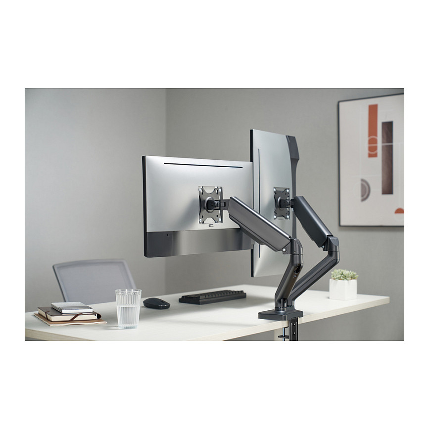 Stalak za stol Equip (za 2 monitora 17"-32", 360° rotacija)-5