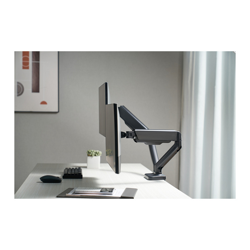 Stalak za stol Equip (za 2 monitora 17"-32", 360° rotacija)-6