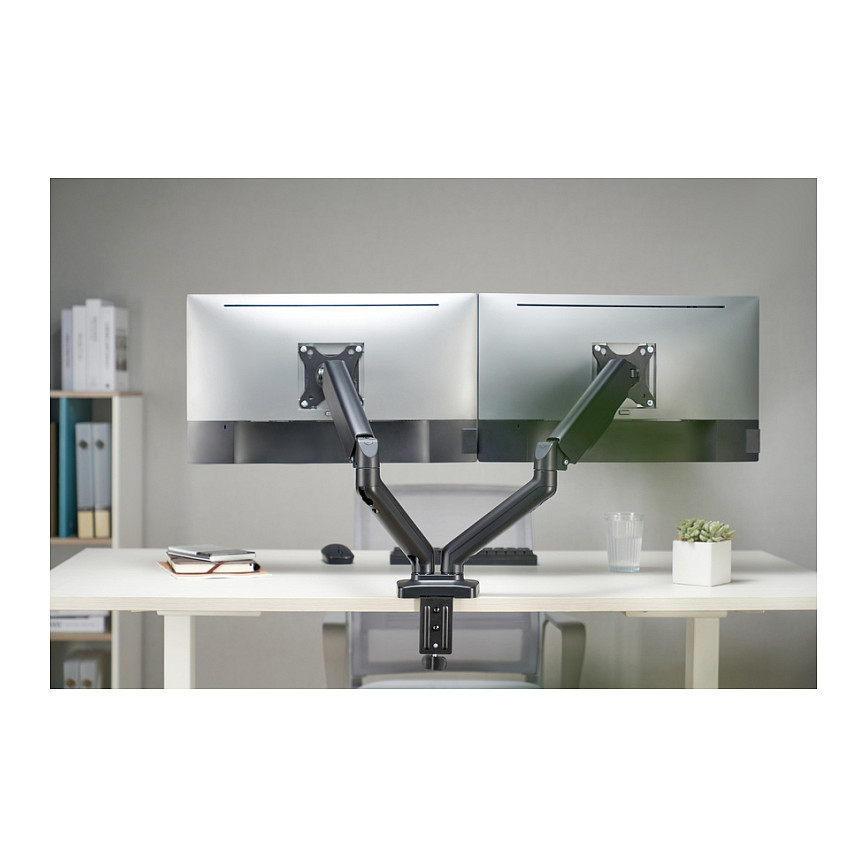Stalak za stol Equip (za 2 monitora 17"-32", 360° rotacija)-7