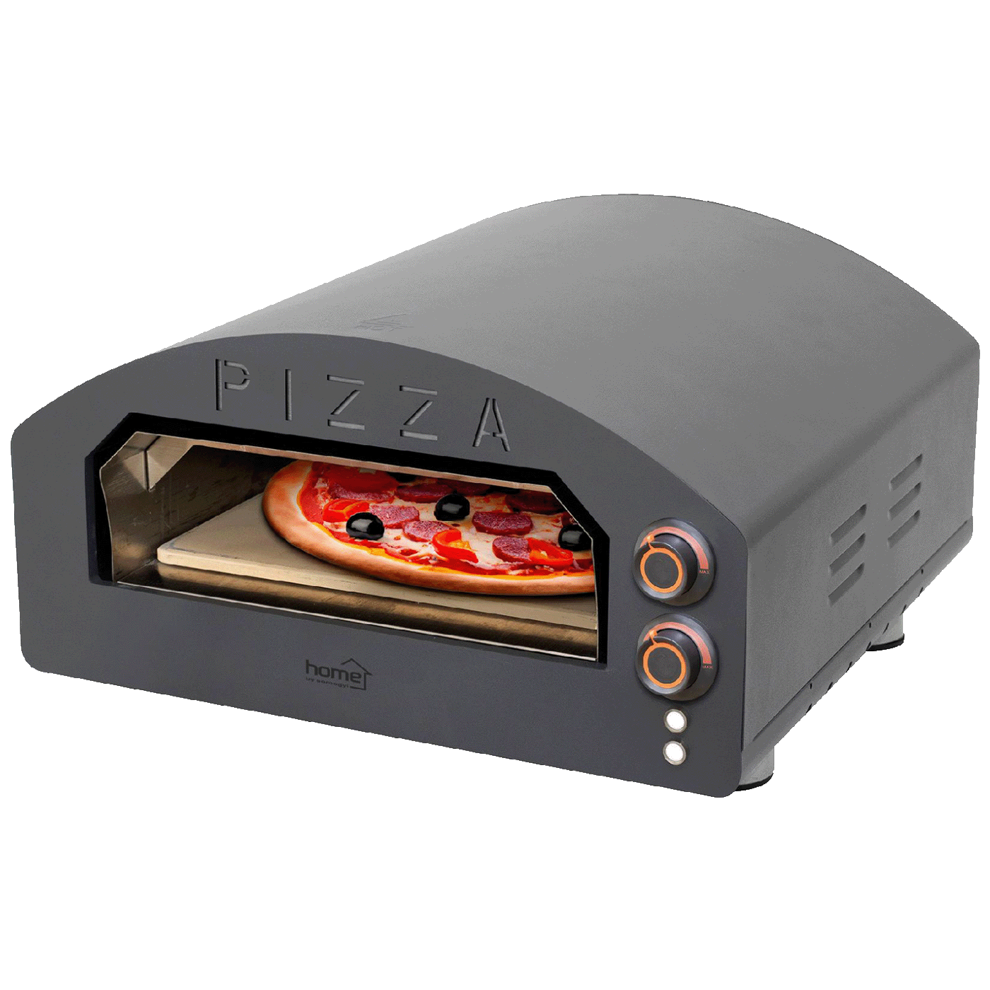 home Kamen za pizzu HOME HGPZ02S, s električnom pećnicom za pizzu-1