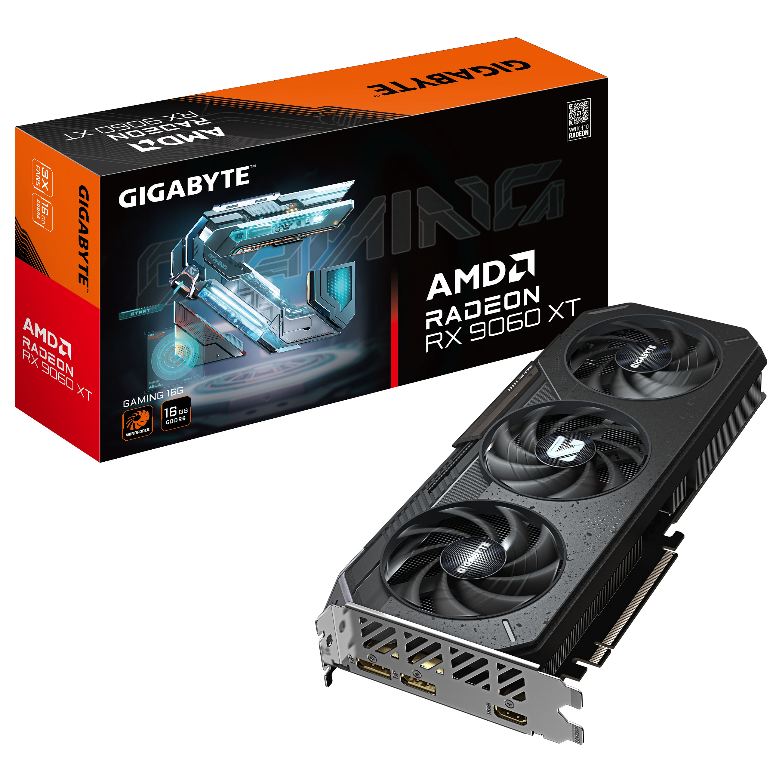 VGA GIGABYTE RX 9060 XT GAMING 16G-4