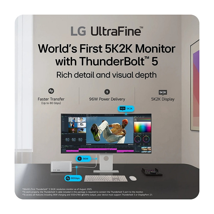 Monitor LG 40U990A-W (40", 5120 x 2160 pixels, WUHD, Black)-11