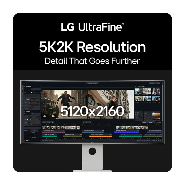 Monitor LG 40U990A-W (40", 5120 x 2160 pixels, WUHD, Black)-12