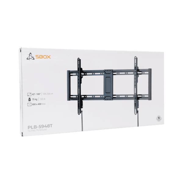 Zidni nosač za TV SBOX PLB-5948T-2, nagibni-6