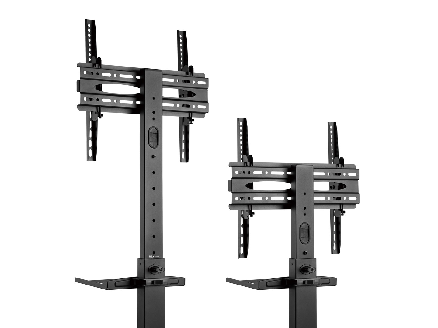 Stalak za TV EQUIP (32"-55", do 35 kg, 1 TFT, 1 polica, crna boja)-2