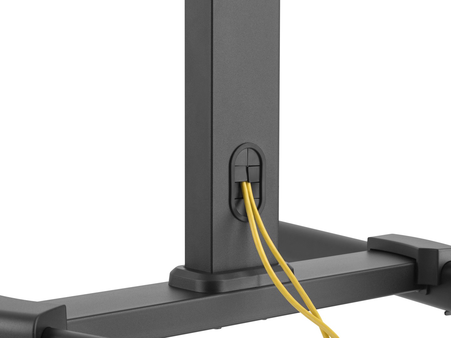 Stalak za TV EQUIP (32"-55", do 35 kg, 1 TFT, 1 polica, crna boja)-3