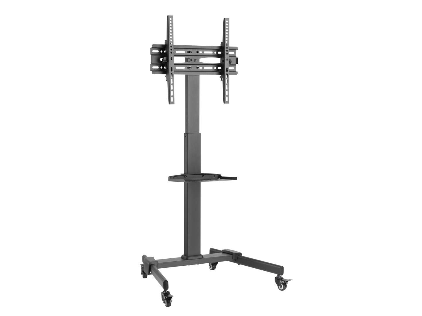 Stalak za TV EQUIP (32"-55", do 35 kg, 1 TFT, 1 polica, crna boja)-0