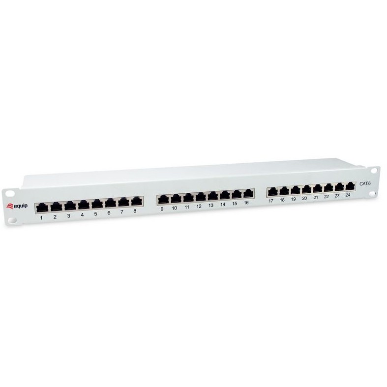 Patch Panel 19" 24xRJ45 Cat6 FTP 1U 250MHz