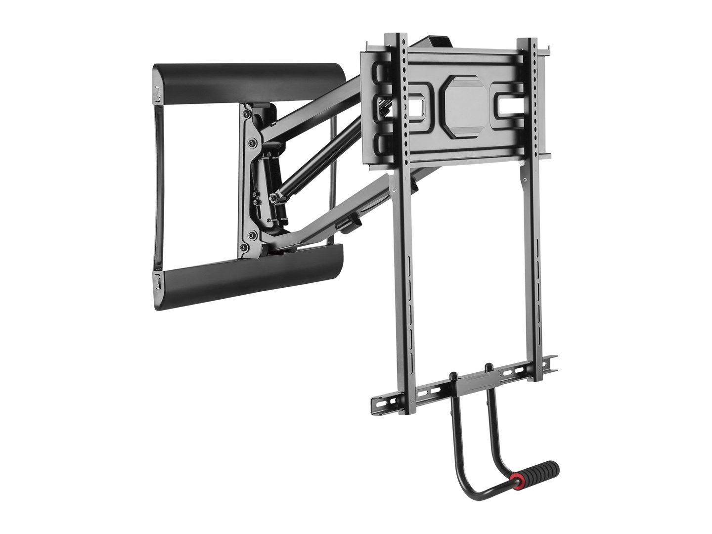 Zidni nosač za TV EQUIP 4A (43"-50", do 35kg, puni pokret, crni)-0
