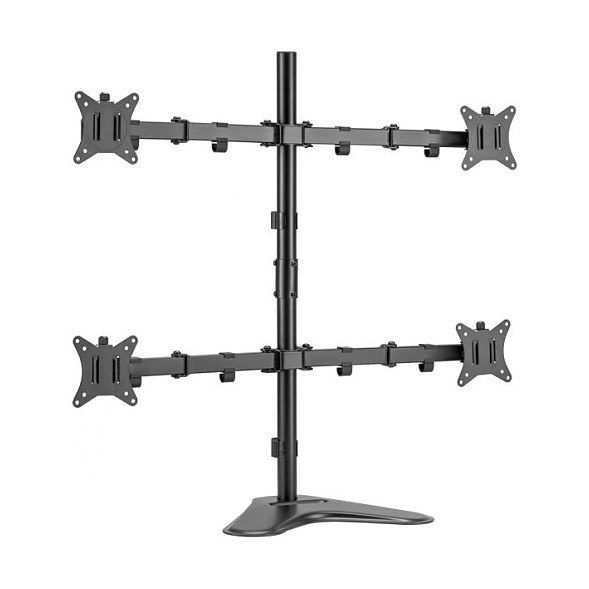 Stolni nosač EQUIP za 4 monitora (17"-32", do 9kg)