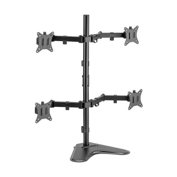 Stolni nosač EQUIP za 4 monitora (17"-32", do 9kg)-1
