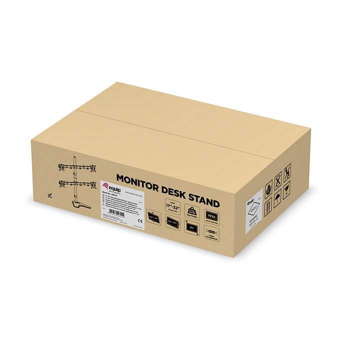 Stolni nosač EQUIP za 4 monitora (17"-32", do 9kg)-9