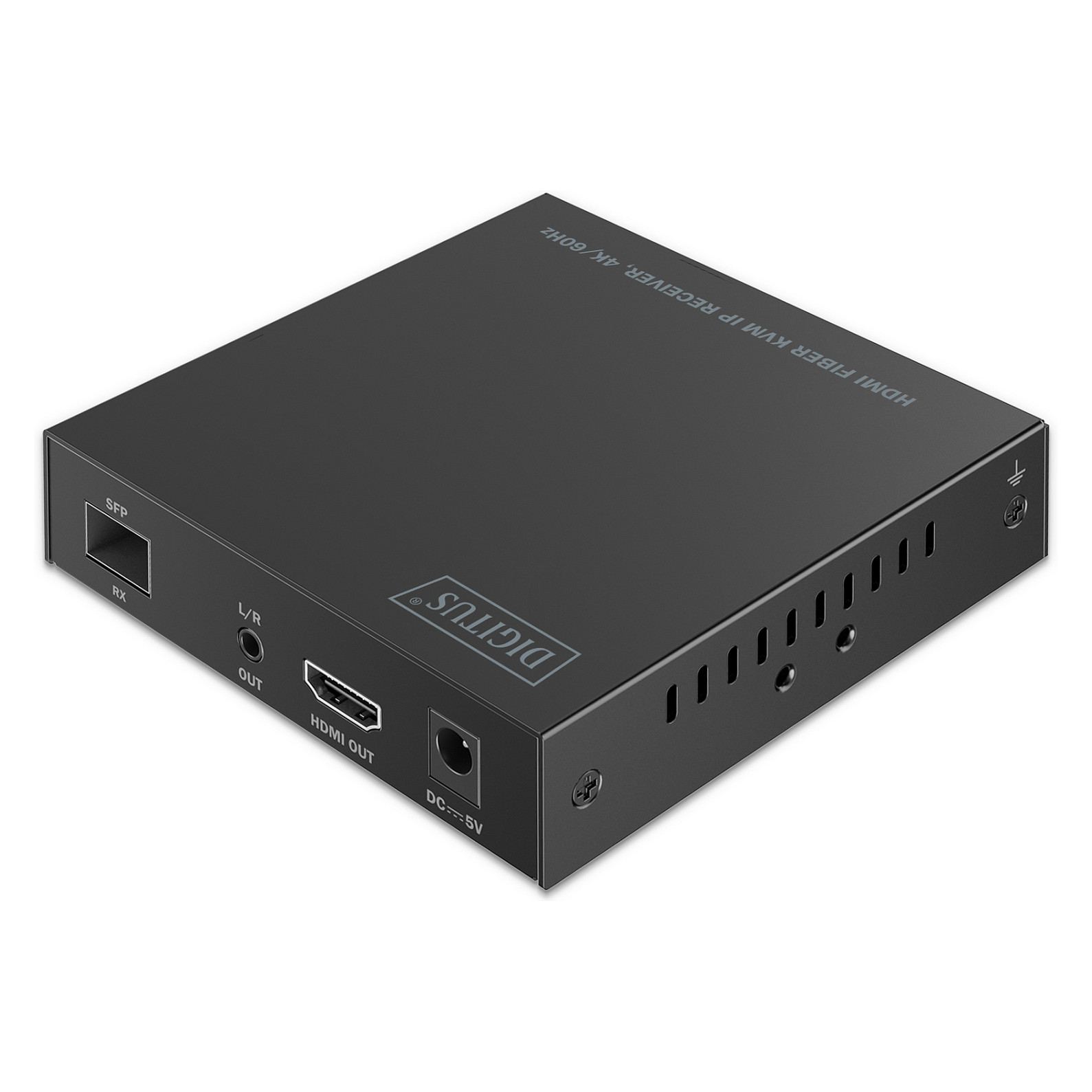 HDMI Extender Digitus DS-55348 (4K/60Hz, Fiber Optic, KVM USB 1.1, do 40km/300m/IP 1G)-1