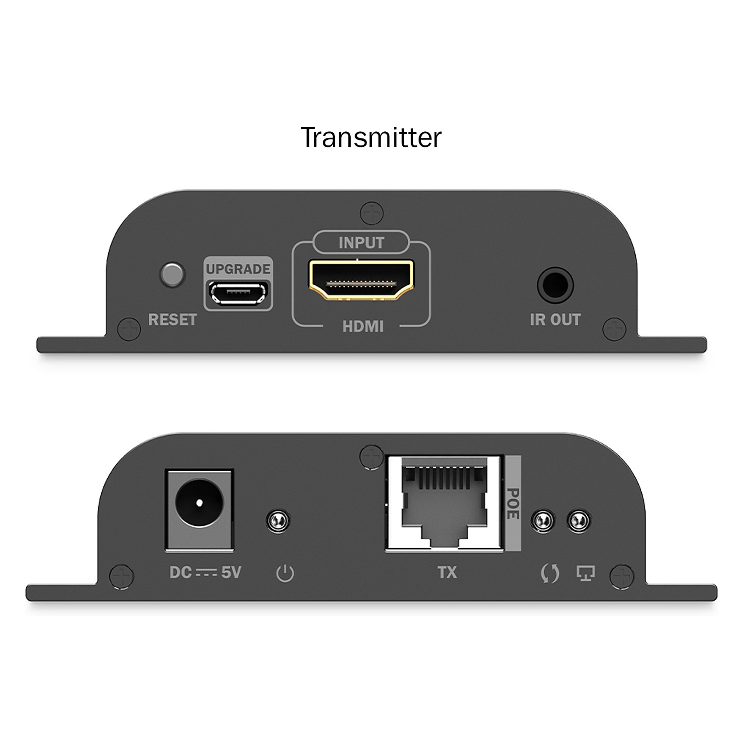 Extender Digitus Cat.6 HDMI 4K/60Hz preko uvijenog parnog kabela putem IP 1G ili do 120m/200m s PoE, maks. 253 prijemnika, IR kontrola - set-2
