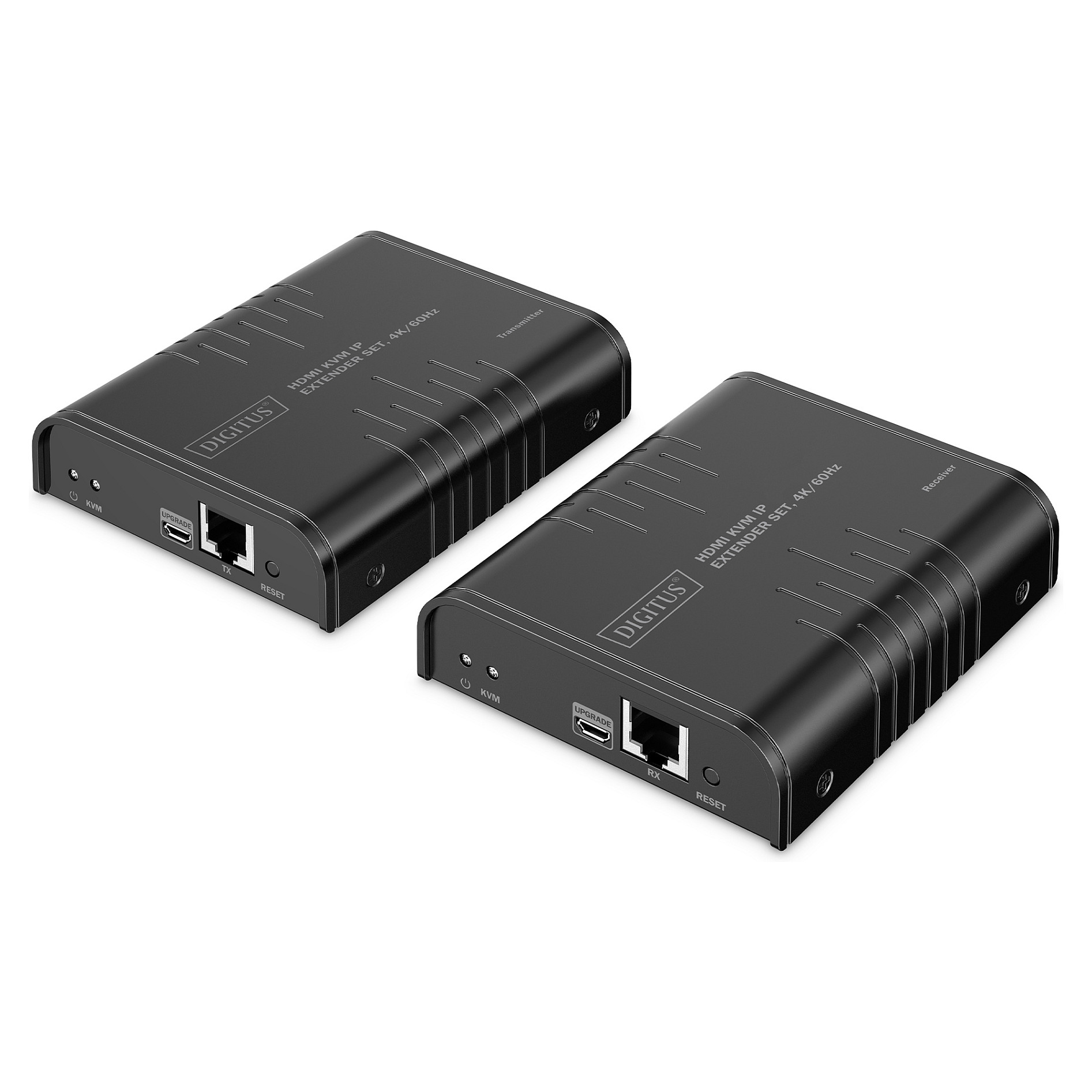 HDMI Extender Set DIGITUS KVM over IP (4K/60Hz, USB 2.0, do 200m, Touch Screen)-0
