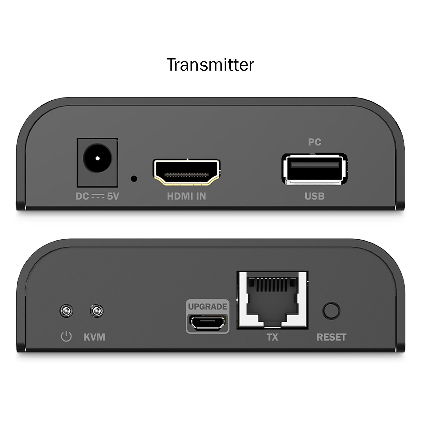 HDMI Extender Set DIGITUS KVM over IP (4K/60Hz, USB 2.0, do 200m, Touch Screen)-2