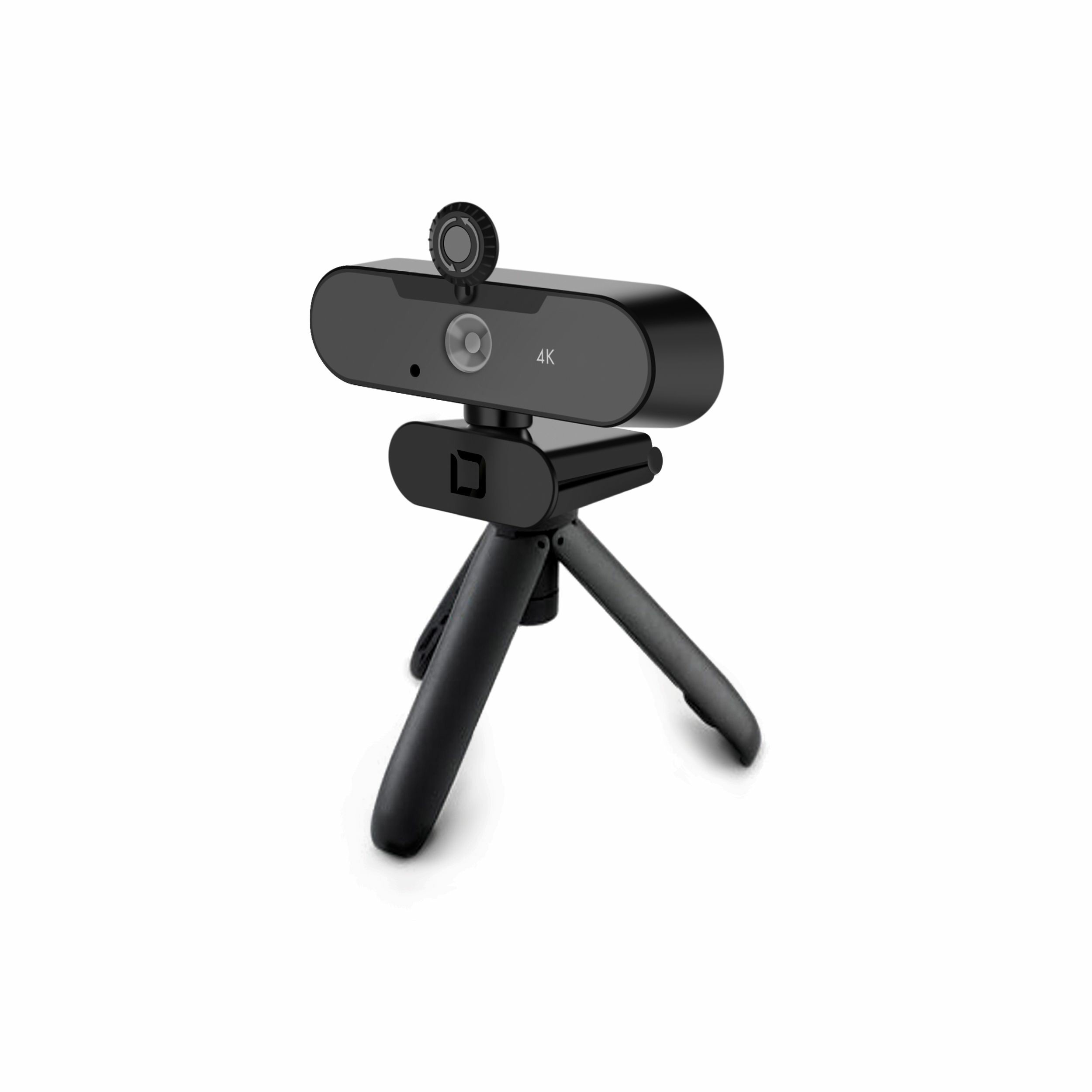 Web kamera DICOTA D31888 (3840 x 2160 piksela, USB 2.0, Crna)-2