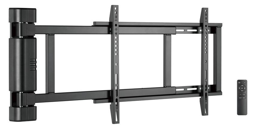 Zidni nosač za TV EQUIP motorizirani (32"-75", 2 zgloba, do 50kg)-0