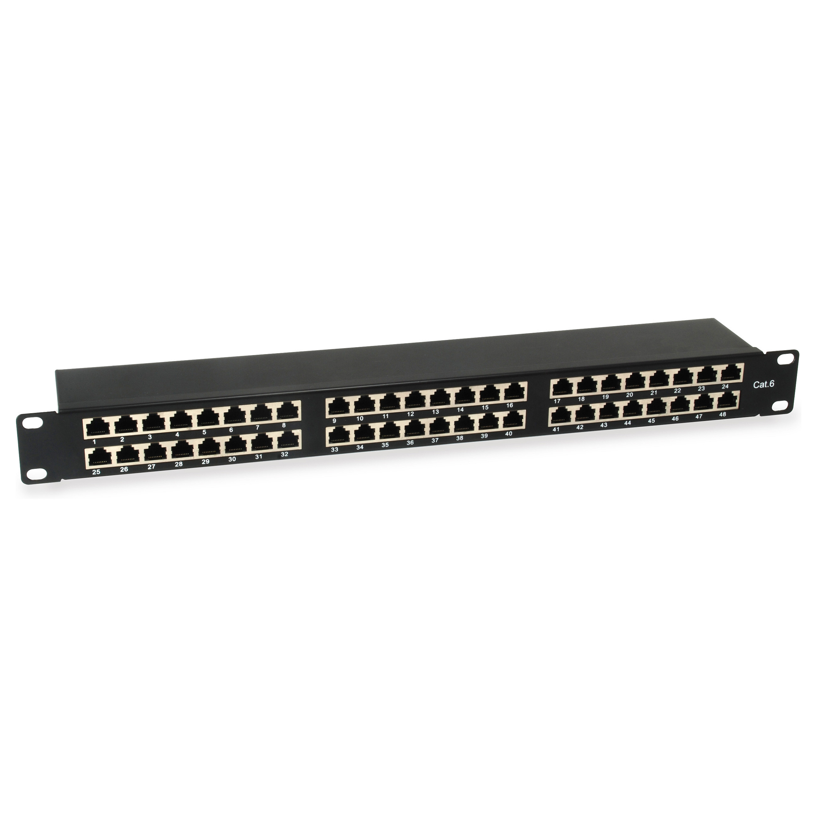 Patch Panel EQUIP (19", 48xRJ45, Cat6, FTP, 1U)-0