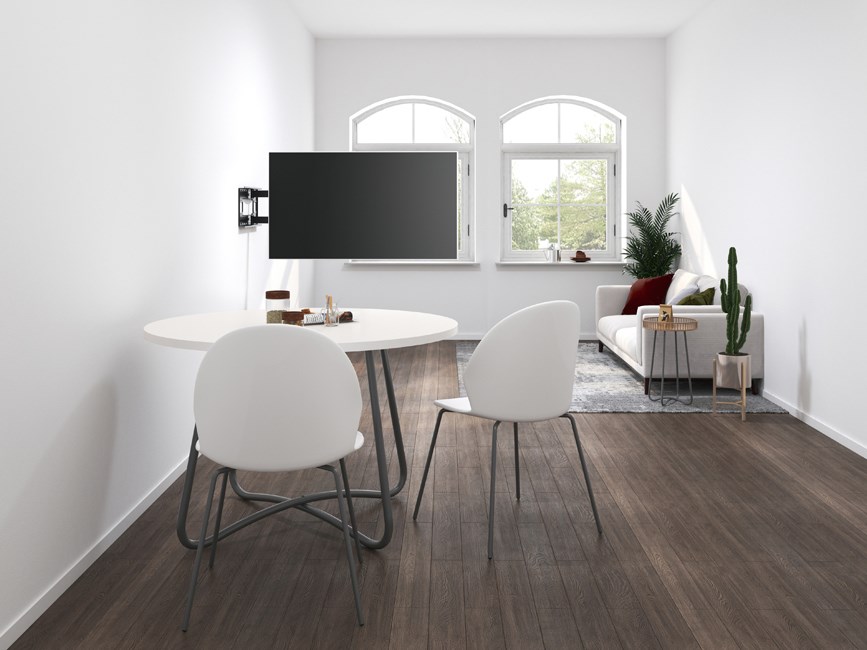 Zidni nosač za TV EQUIP zglobni (43"-80", 50kg)-4