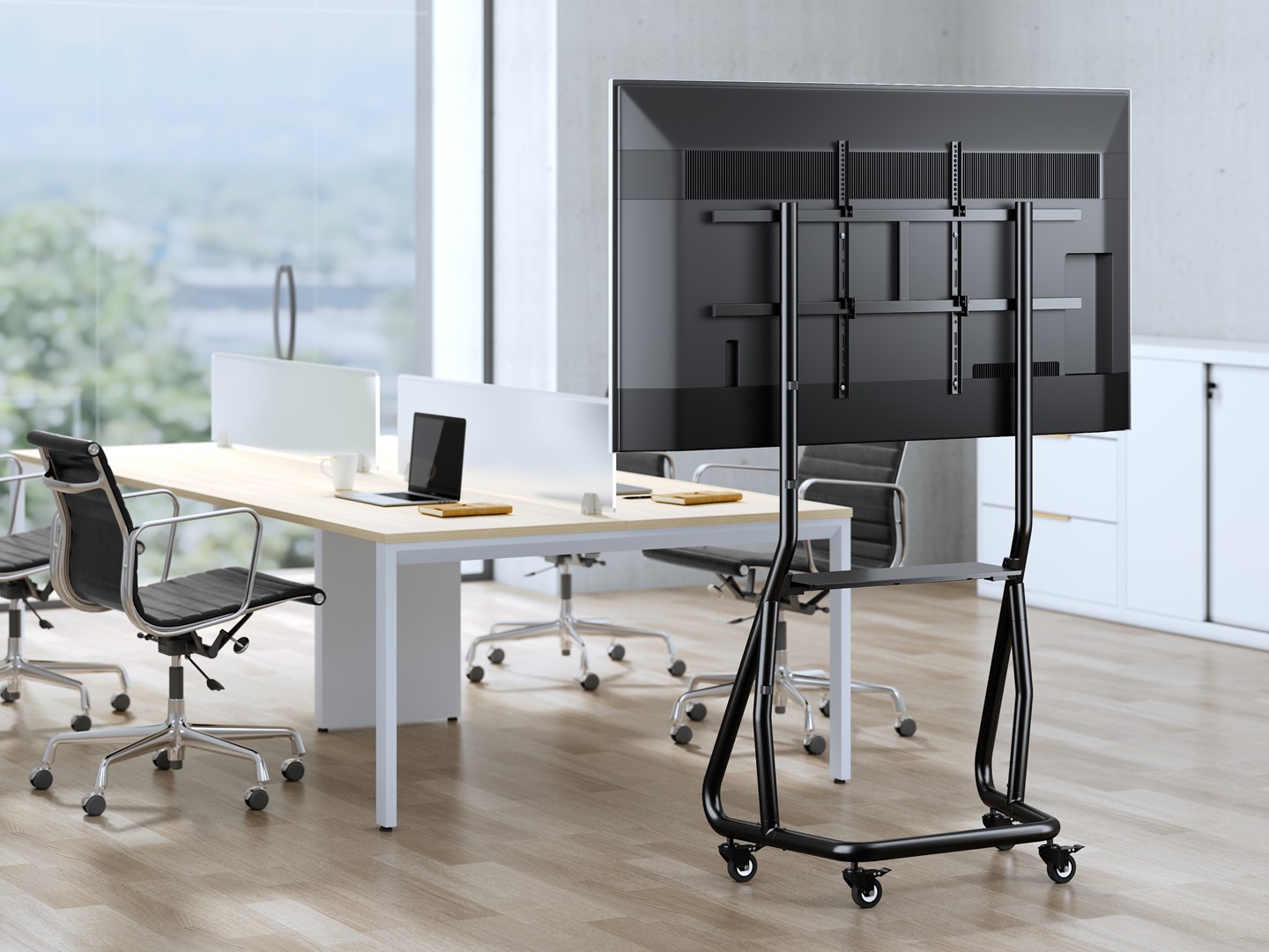 STALAK ZA TV KOLICA EQUIP (60"-105", do 100kg)-8