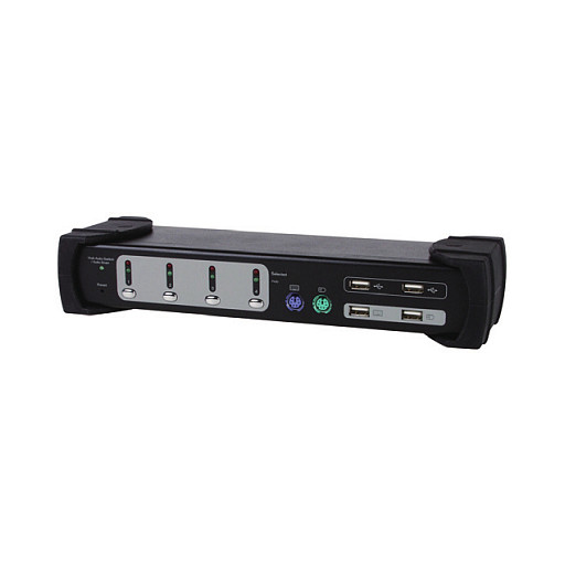 Switch Equip 4-Port KVM/Audio/USB - za stolno korištenje