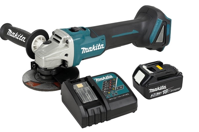 Bežični kutni brusilica MAKITA Cordless angle grinder 3Ah s punjačem-0