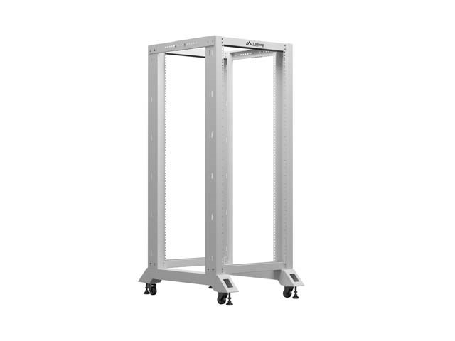 Rack ormar LANBERG OR01-6827-S (19", 27U, 600x800mm, samostojeći, sivi)