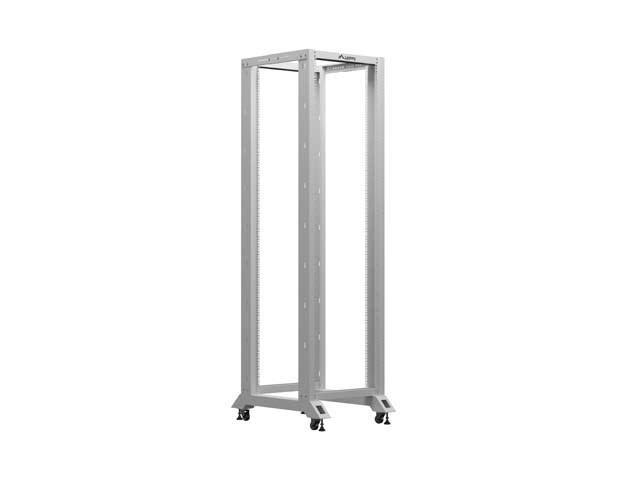Mrežni ormar LANBERG OR01-6842-S (19" 42U 600x800mm, otvoreni, sivi)-0