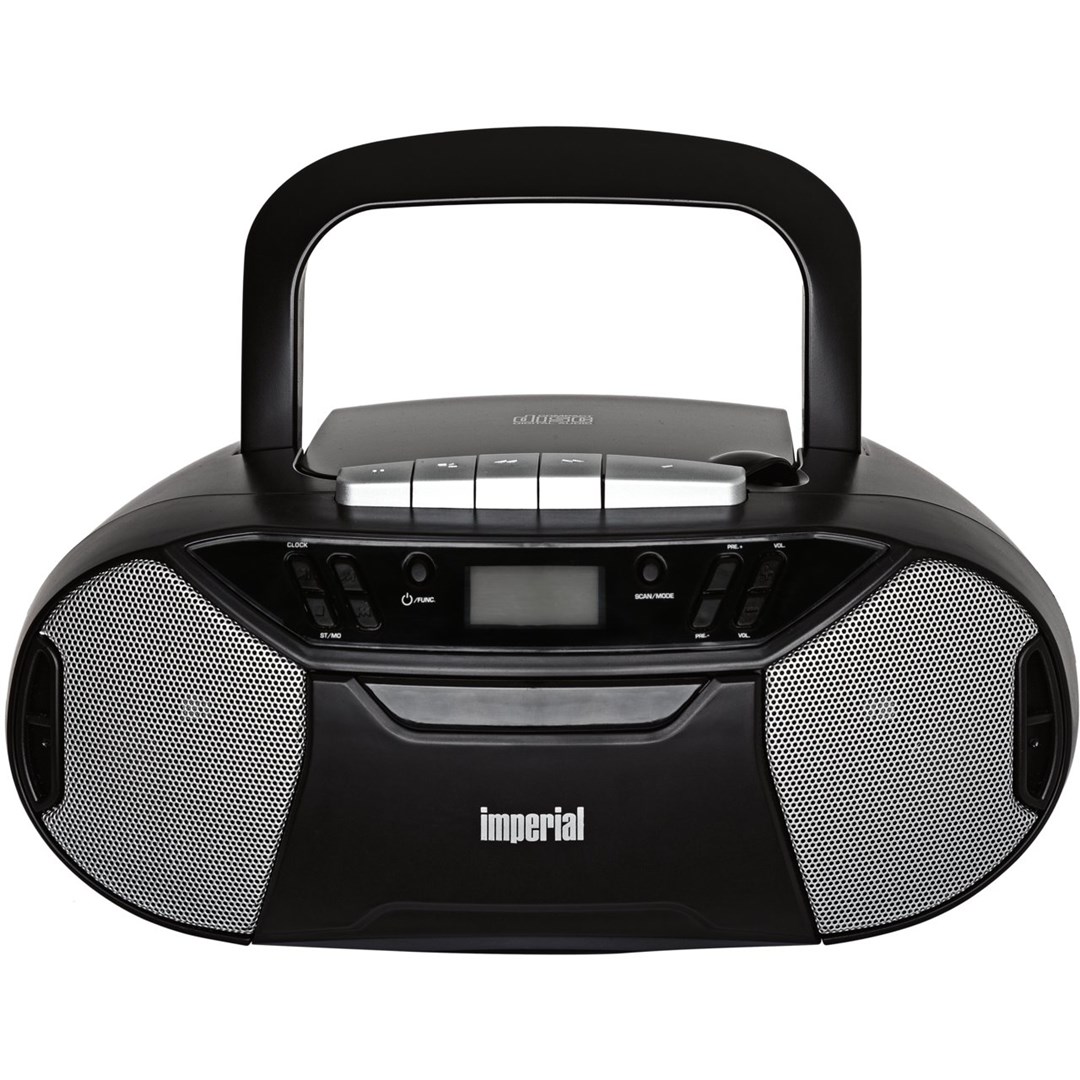 Prijenosni radio TELESTAR PBB 1 (CD/MP3 player, FM radio, USB, 2W) crni-1
