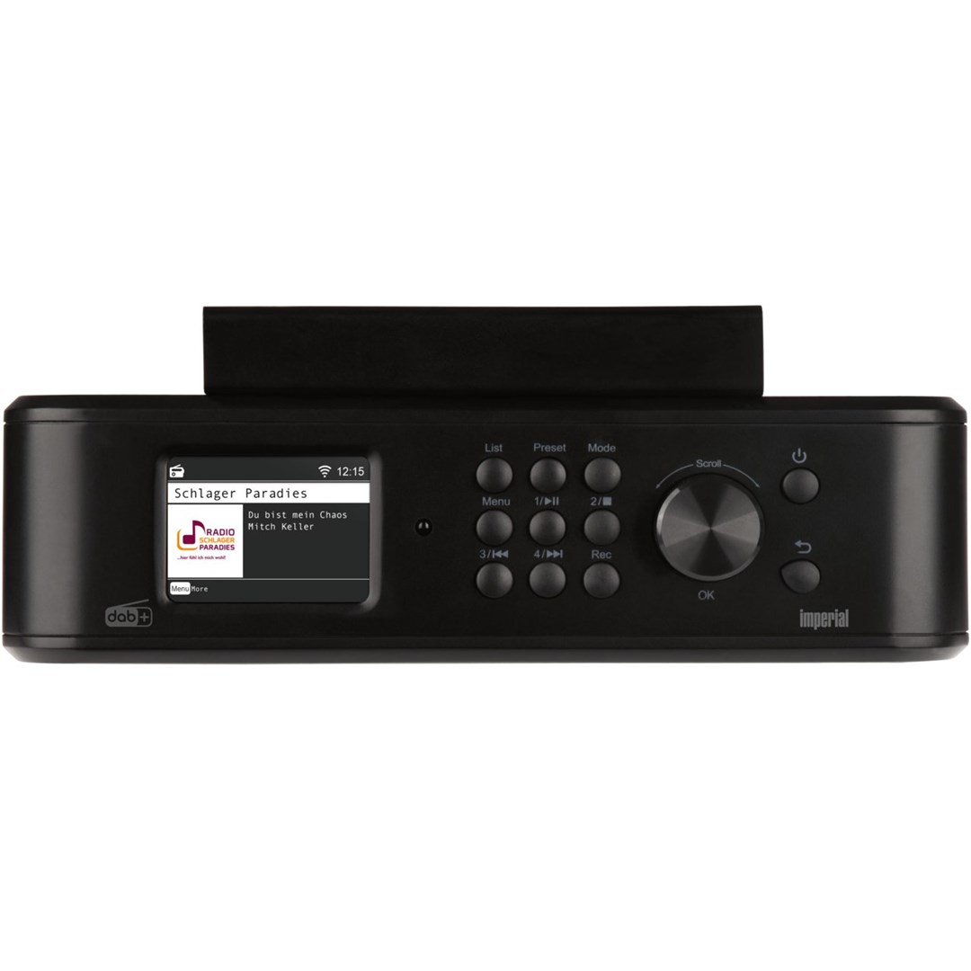 Internet radio TELESTAR Imperial Dabman i460 (DAB+/FM, Wi-Fi, Bluetooth, Spotify Connect, 2x15W) Crni
