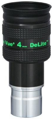 Okular za teleskop TELE VUE DeLite 4mm (1.25", 62° vidno polje, 20mm eye relief)-0