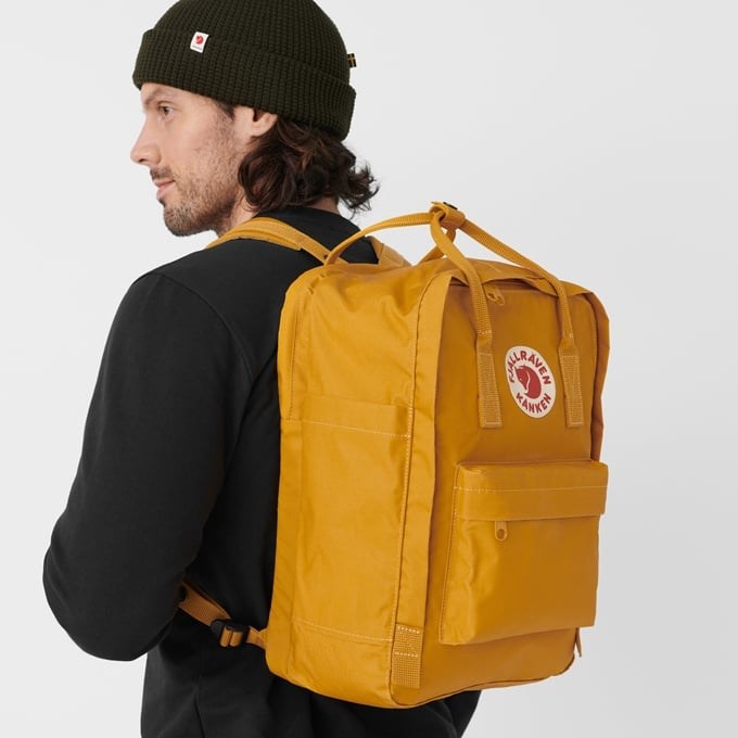 Ruksak FJÄLLRÄVEN Kanken Laptop 15'' (Ochre, Poliamid, Polipropilen, Vinilon)-4