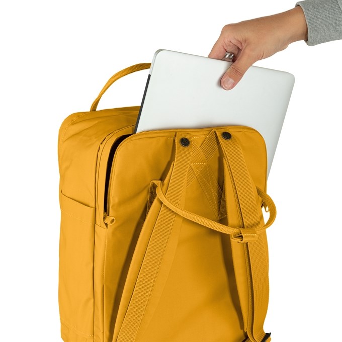 Ruksak FJÄLLRÄVEN Kanken Laptop 15'' (Ochre, Poliamid, Polipropilen, Vinilon)-5