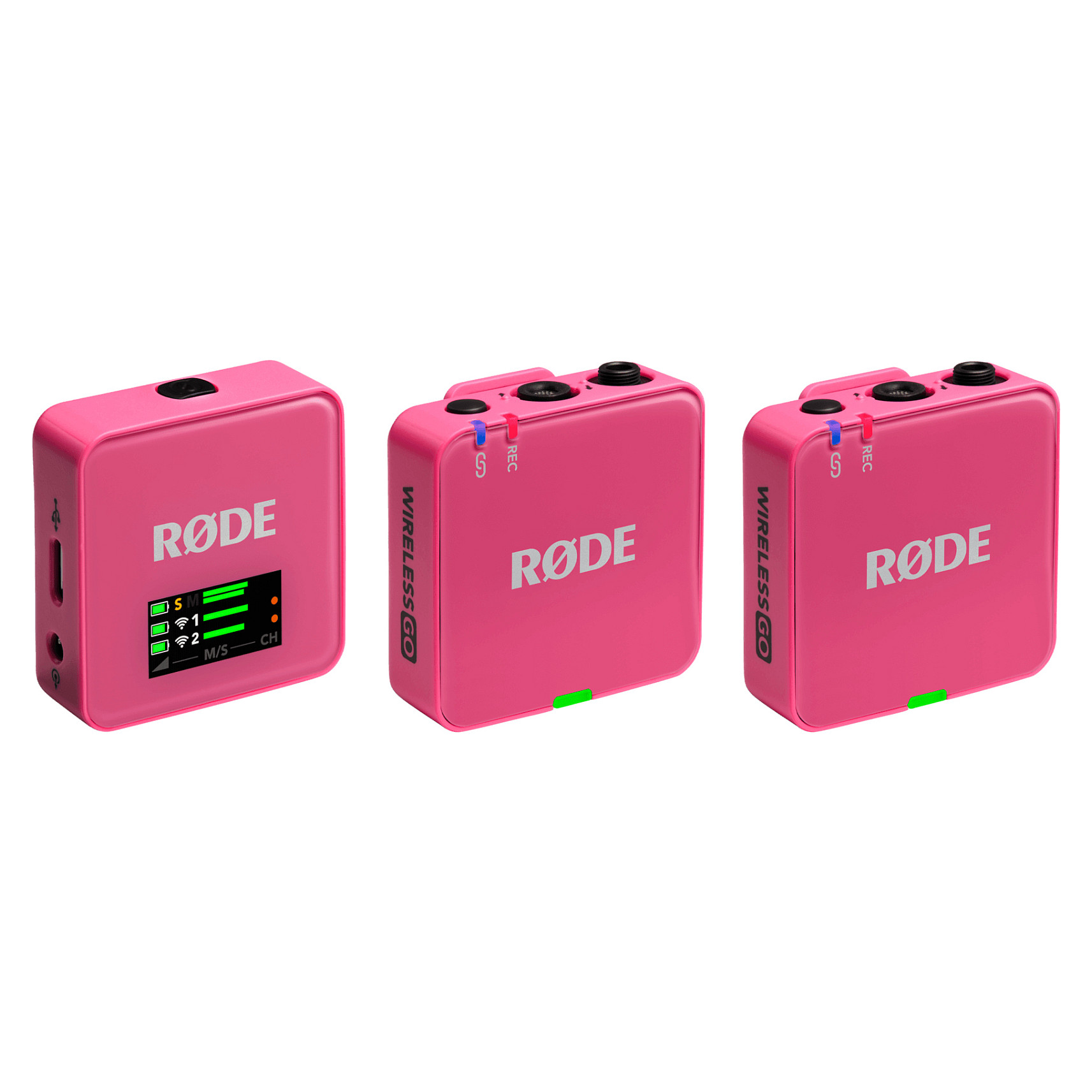 Bežični mikrofonski sustav RODE Wireless GO III Pink (2 kanala, 32-bit float, 260m domet)-0