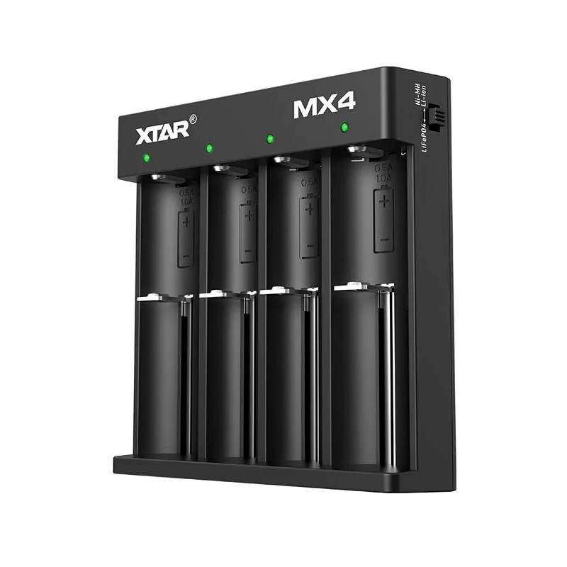 Punjač XTAR Battery punjač universal Li-ion/NiMH - 4 slots-0