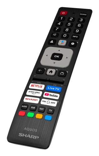 TV SHARP 55HP6265E 55" (QLED 140 cm, 4K UHD, Google TV, Dolby Vision, DVB-T/T2/C/S/S2, crna boja)