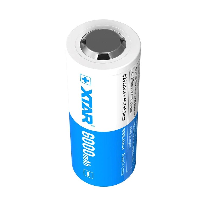 Baterija XTAR 26650 (3,6V, Li-ion, 6000 mAh)-2