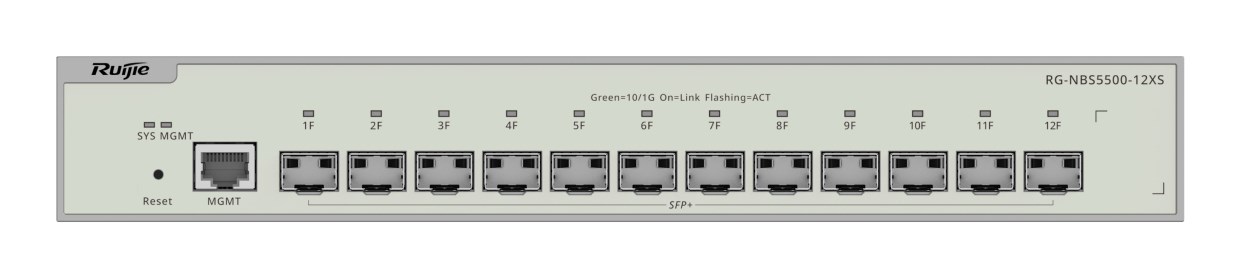Mrežni switch RUIJIE RG-NBS5500-12XS (12x 10G SFP+, L3 Managed, Cloud Management)-0