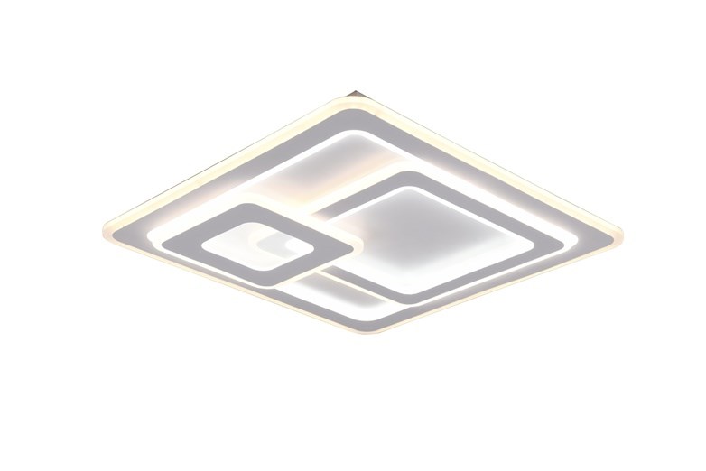 LED svjetlo za strop TRIO 51x51cm mat bijelo