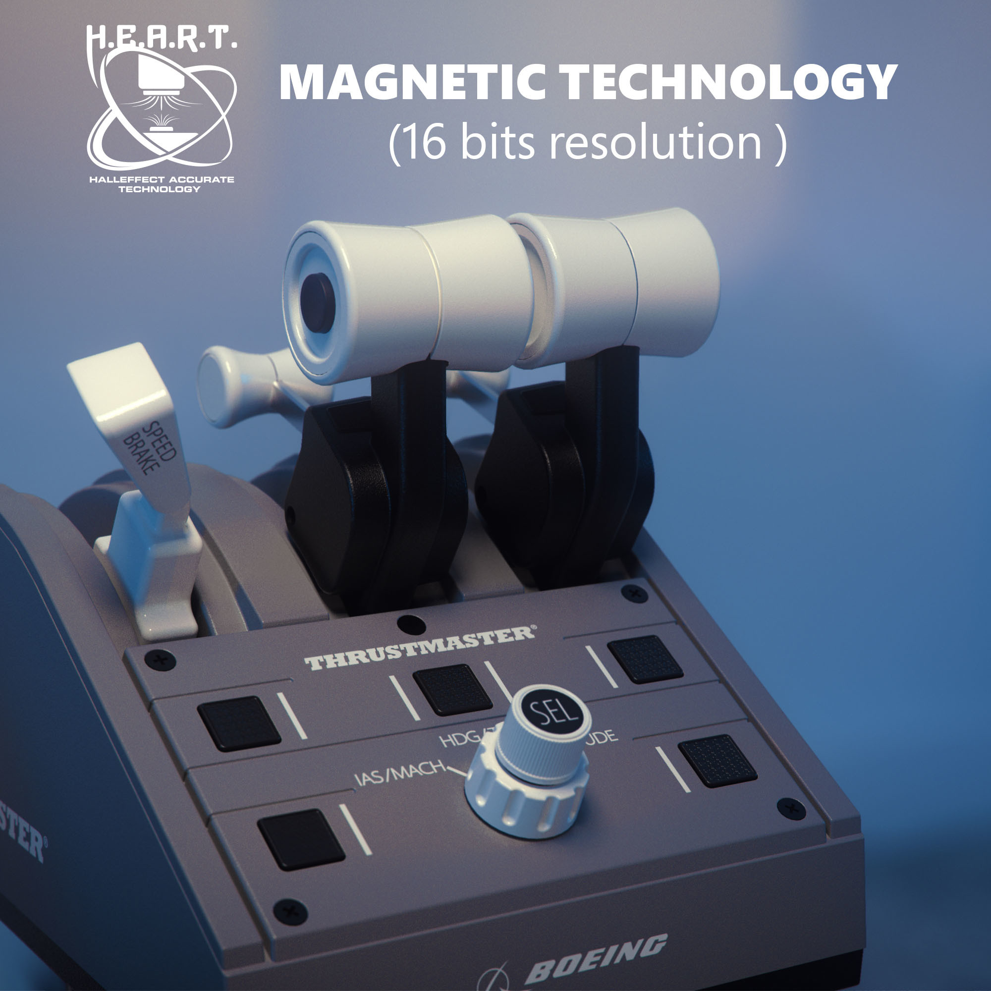 Joystick THRUSTMASTER TCA Quadrant Boeing Edition-6