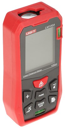 Laser mjerač udaljenosti UNI-TREND, domet mjerenja 100 m, 2 x AAA