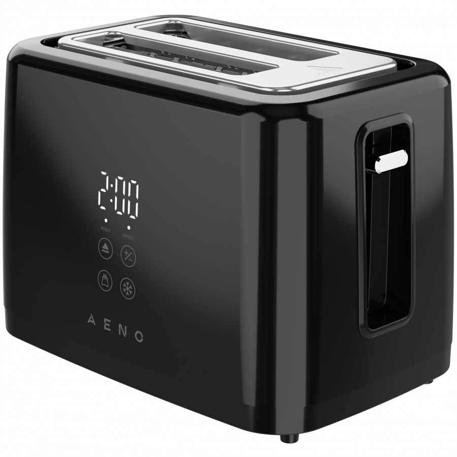 Toster AENO ATS0002B (crni, 2 utora, 930W)