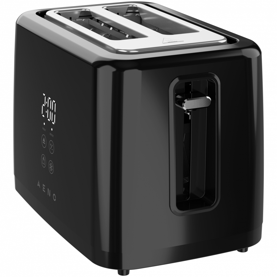 Toster AENO ATS0002B (crni, 2 utora, 930W)-1