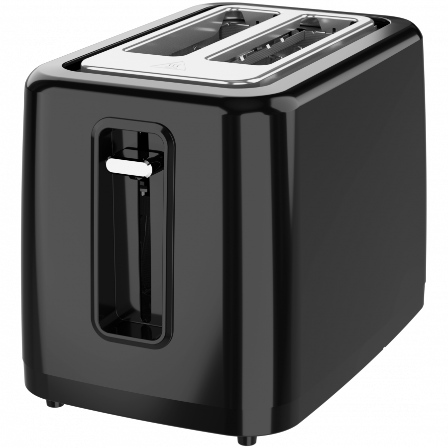 Toster AENO ATS0002B (crni, 2 utora, 930W)-3