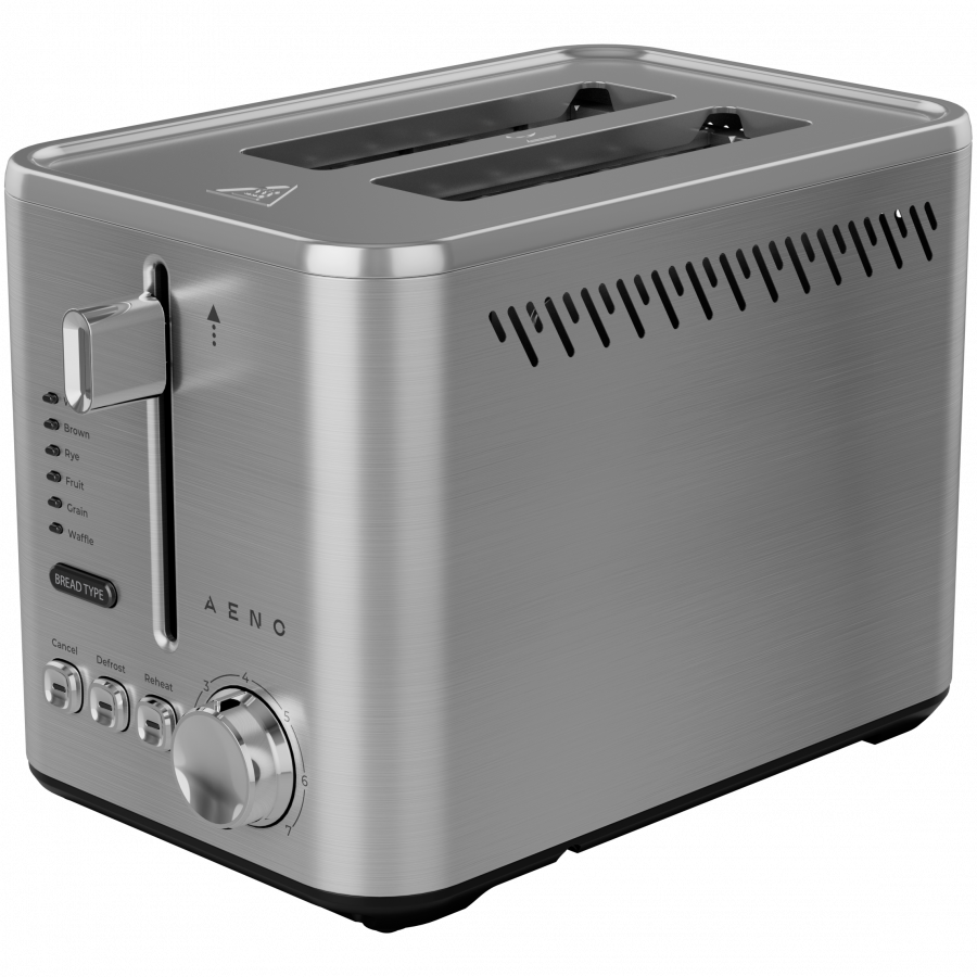 Toster AENO ATS0003 (750W, 7 razina pečenja, crni)