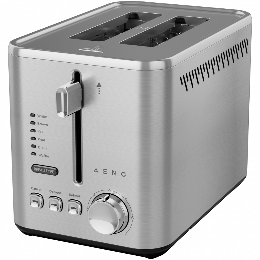 Toster AENO ATS0003 (750W, 7 razina pečenja, crni)-1